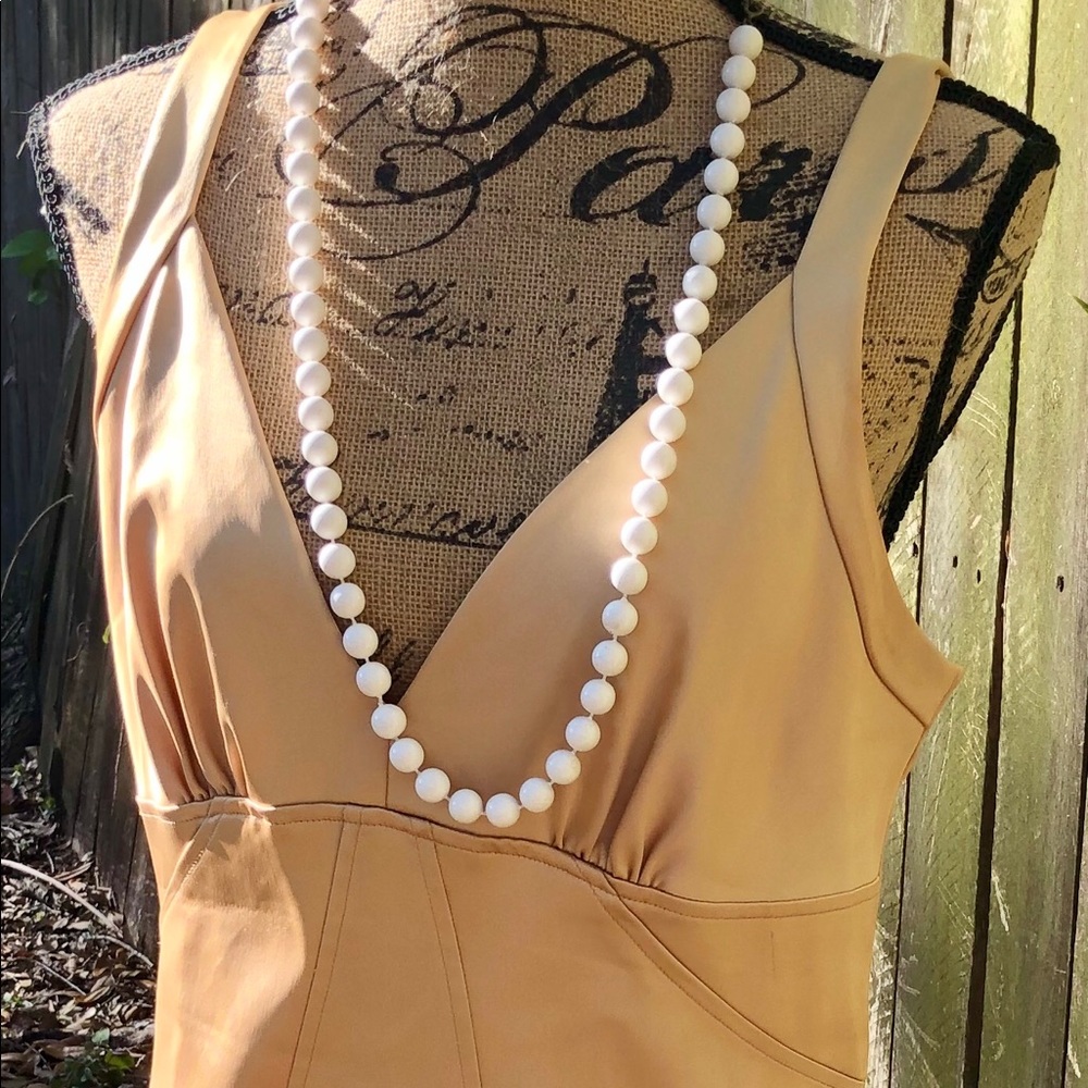 David Meister Midi Cocktail Dress